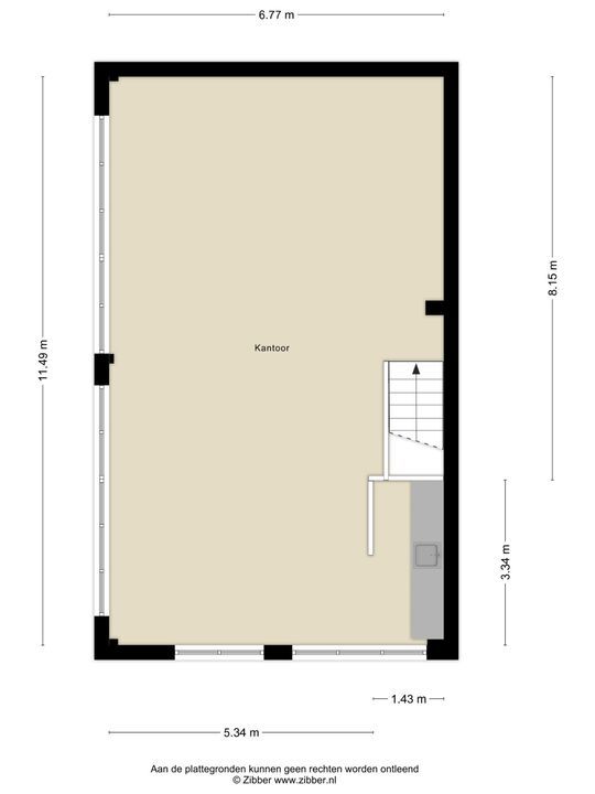 Pesetaweg 89 A, Nieuw-Vennep plattegrond-4