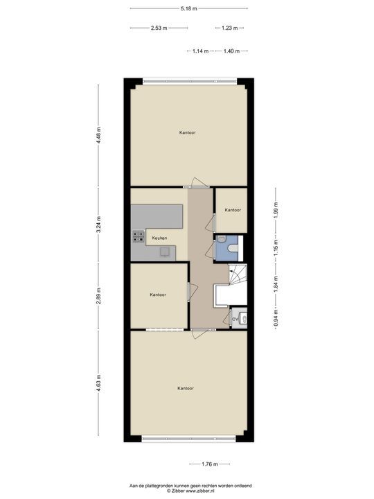 Luzernestraat 142, Nieuw-Vennep plattegrond-12