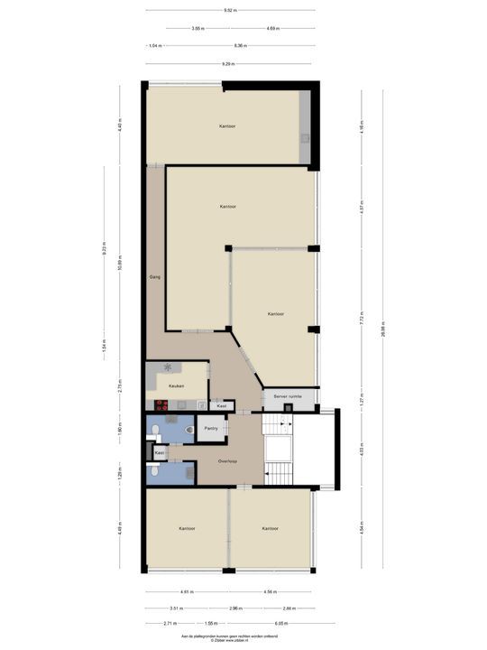 Spaarneweg 18 B, Cruquius plattegrond-13