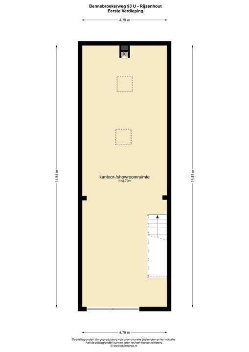 Bennebroekerweg 93 U, Rijsenhout plattegrond-12