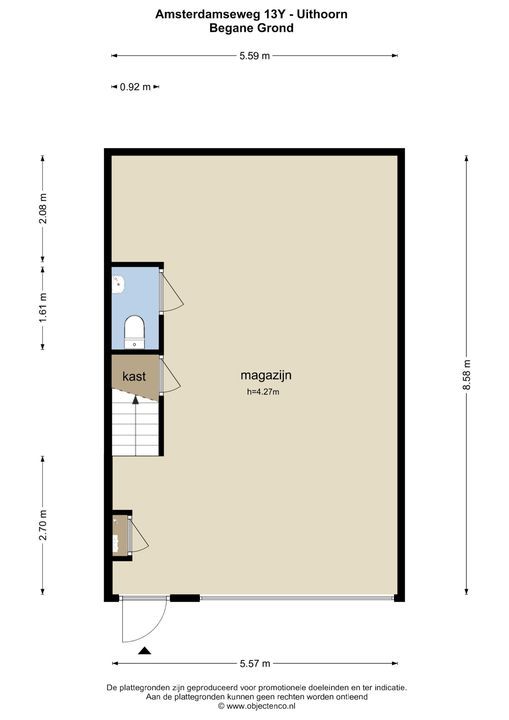 Amsterdamseweg 13 Y, Uithoorn plattegrond-6