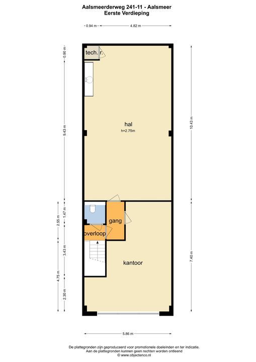 Aalsmeerderweg 241 11, Aalsmeer plattegrond-9