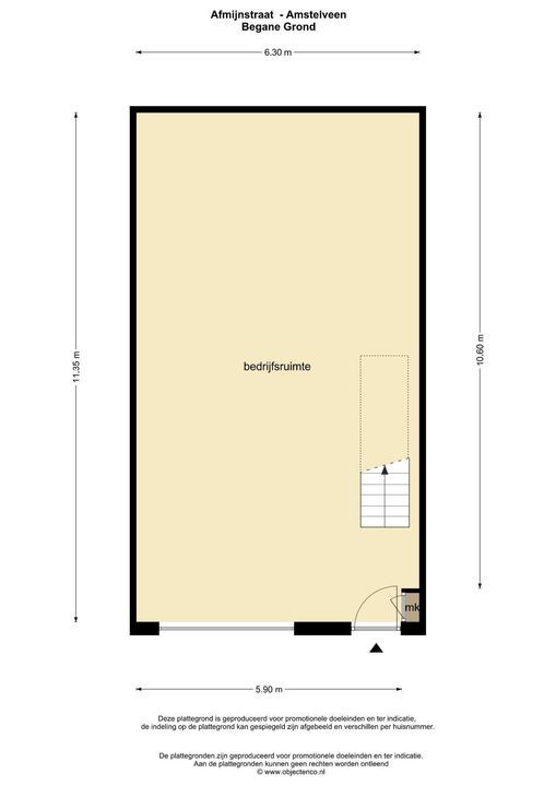 Afmijnstraat 35, Amstelveen plattegrond-5