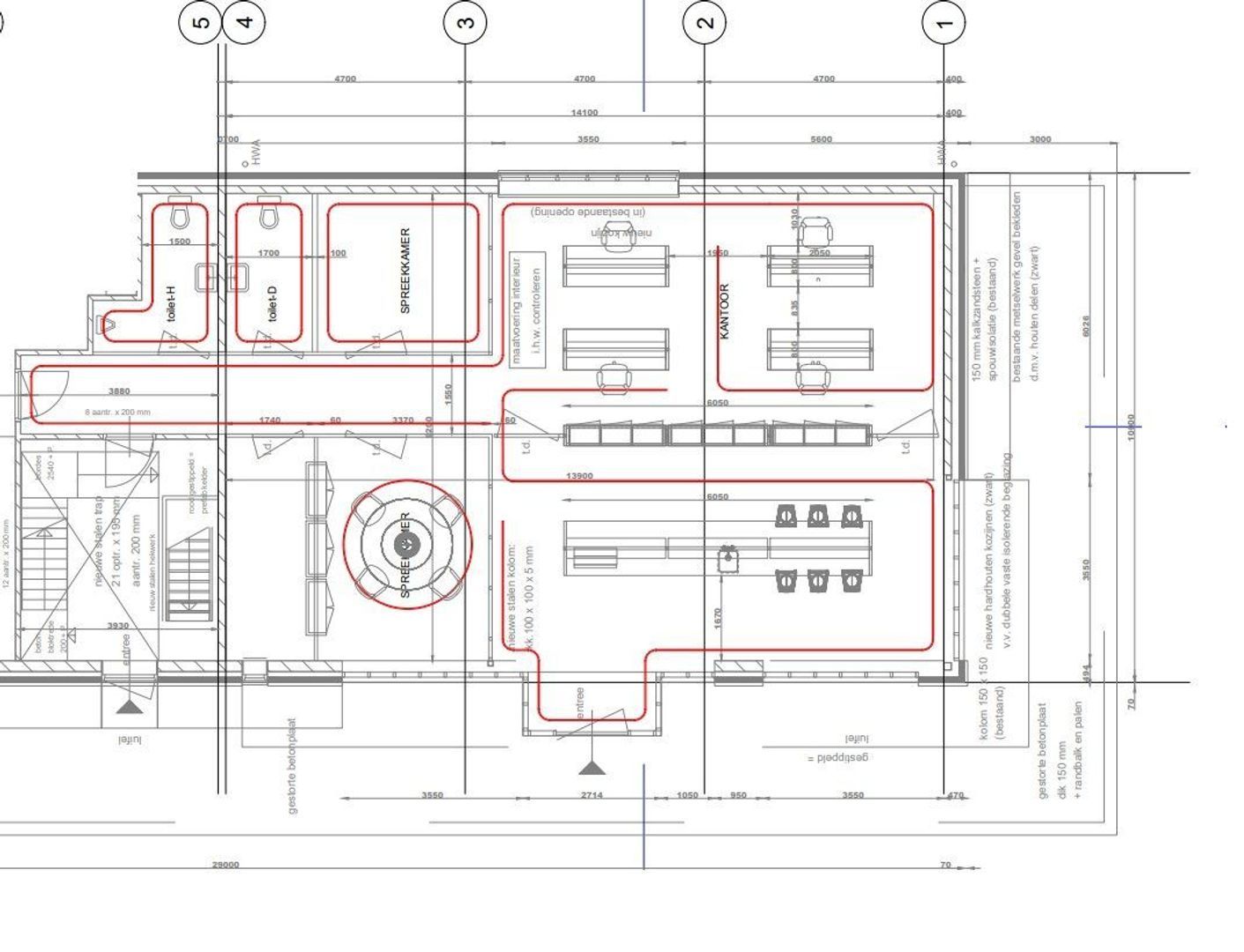 Achterweg 14 BG, Noordwijk plattegrond-0