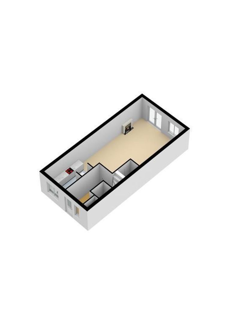 Nieuwe Voorstraat 36, Noordwijk plattegrond-5