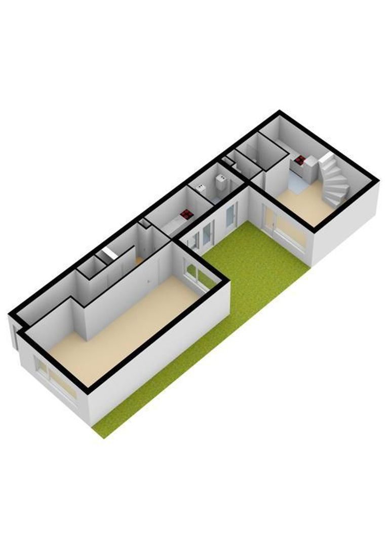 Piet Heinstraat 64, Noordwijk plattegrond-4