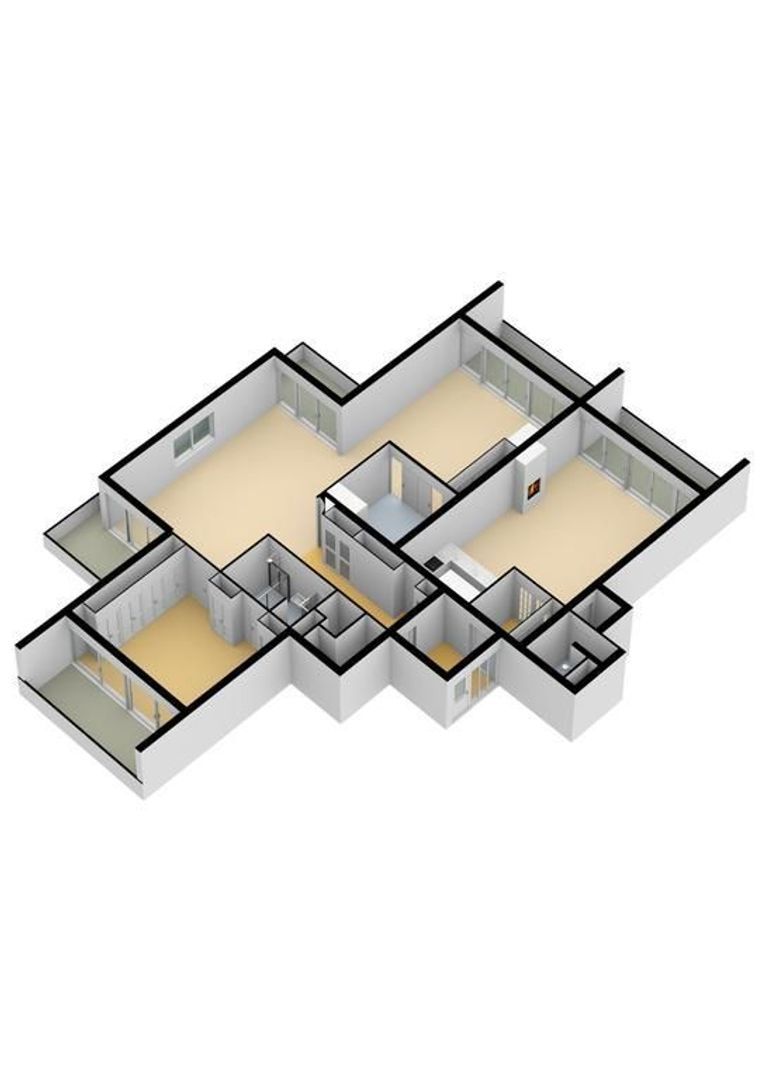 Maritima 12 13, Noordwijk plattegrond-3