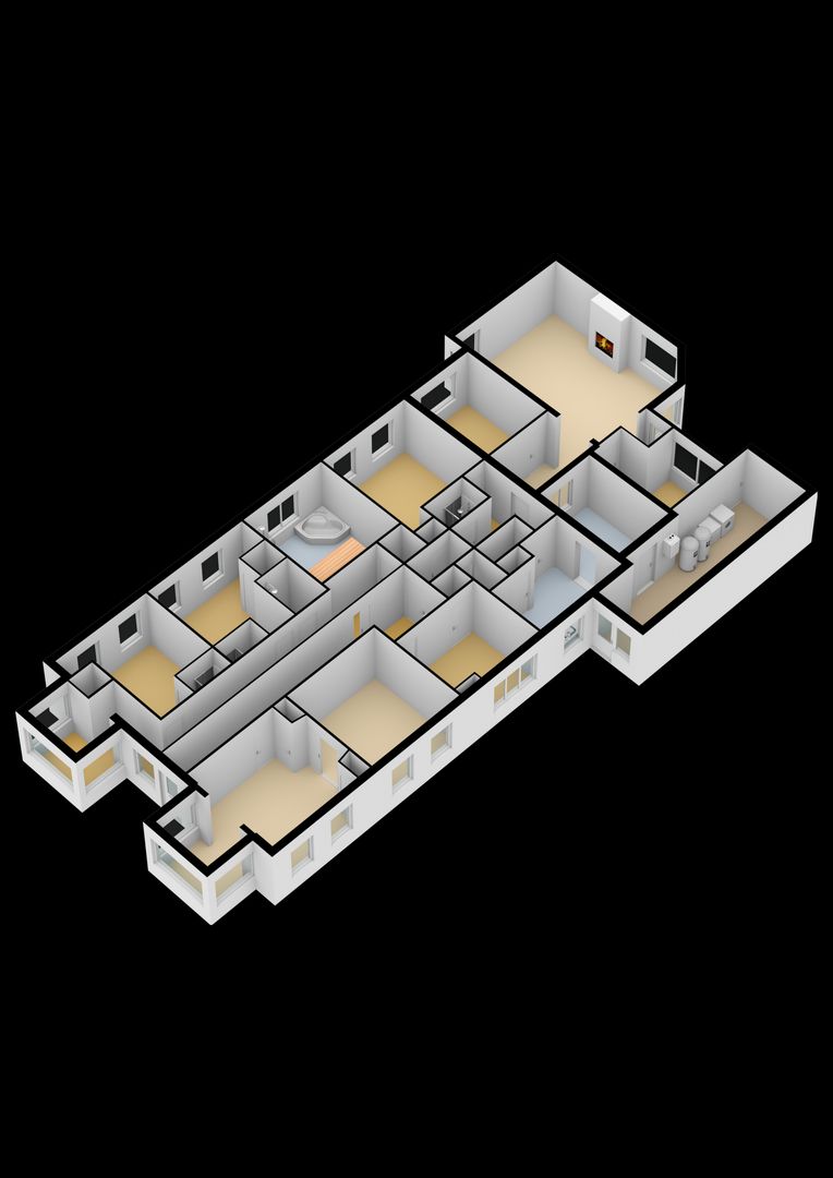 Oude Zeeweg 44, Noordwijk plattegrond-4