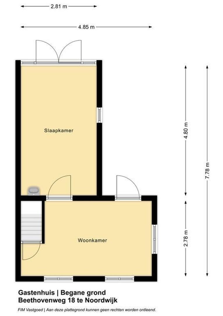 Beethovenweg 18, Noordwijk plattegrond-5