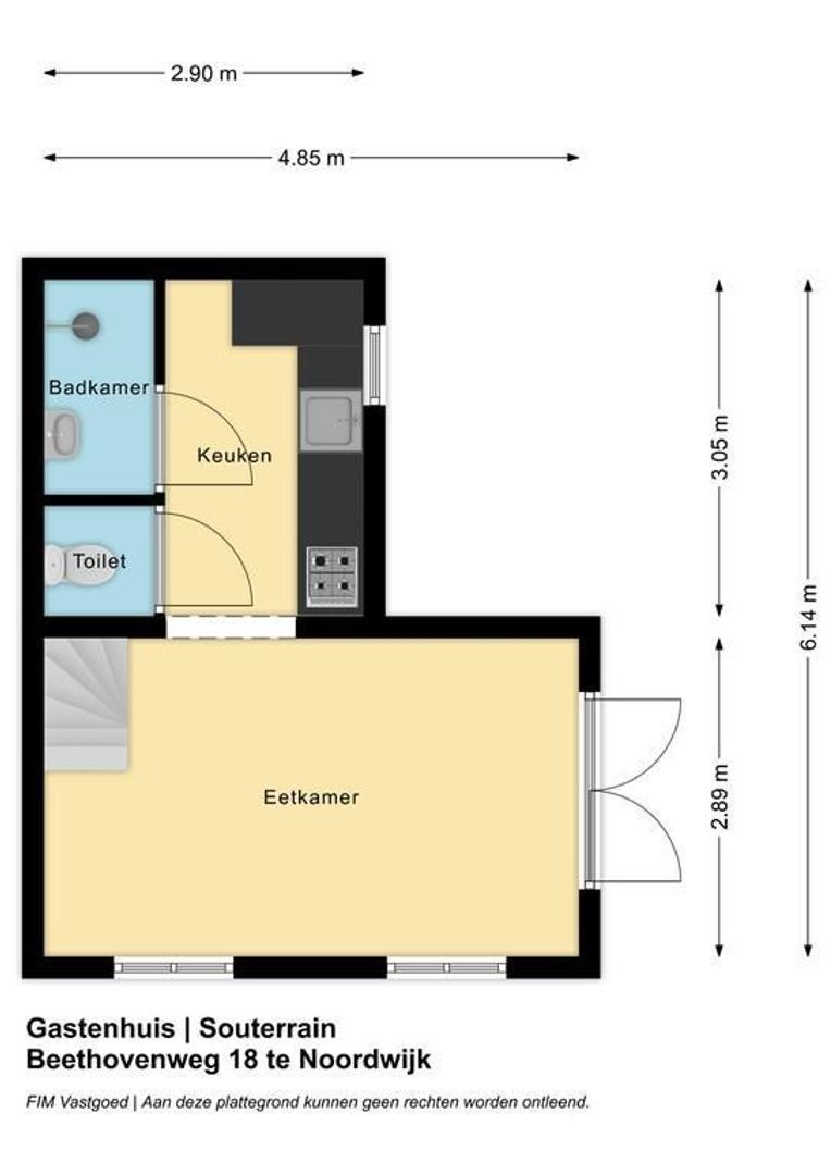 Beethovenweg 18, Noordwijk plattegrond-6