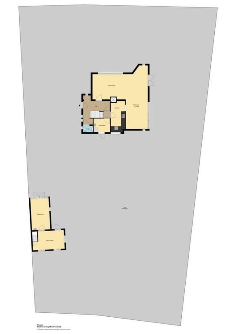 Beethovenweg 18, Noordwijk plattegrond-0