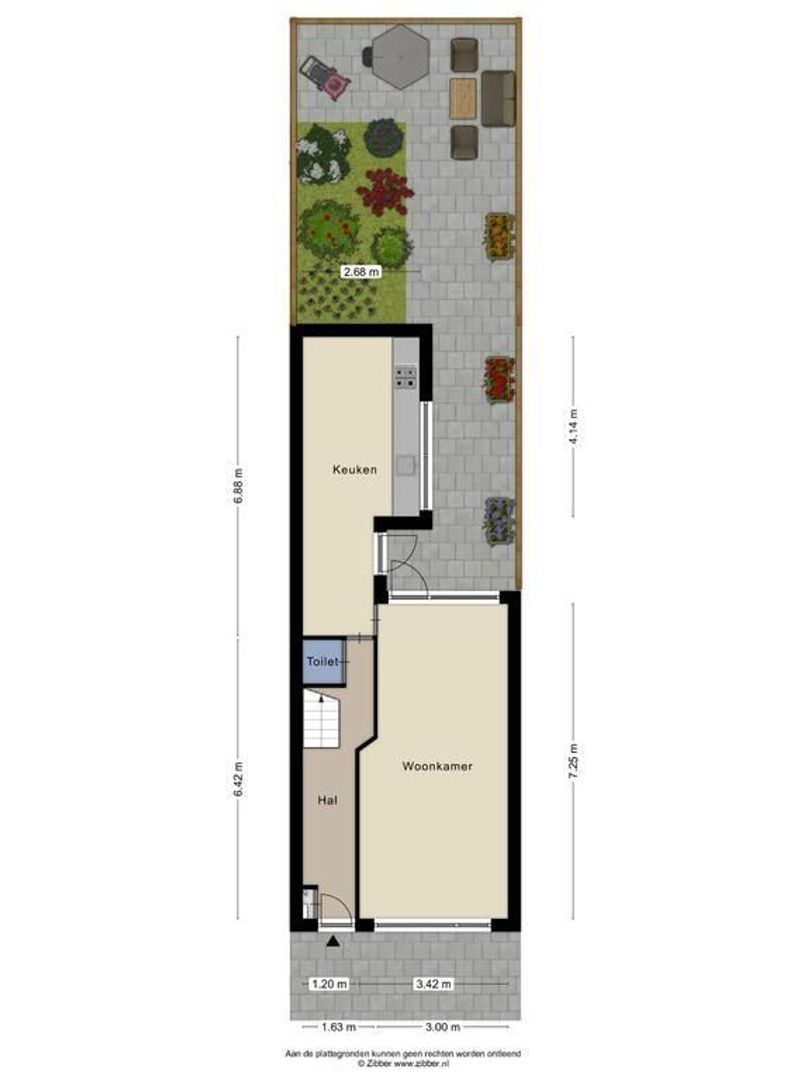 Schoolstraat 9 a, Noordwijk plattegrond-0