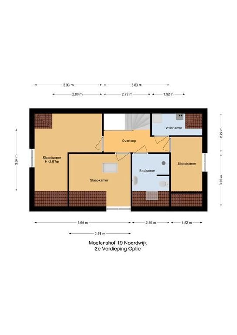 Moelenshof 19, Noordwijk plattegrond-4