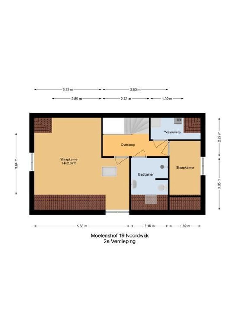 Moelenshof 19, Noordwijk plattegrond-3
