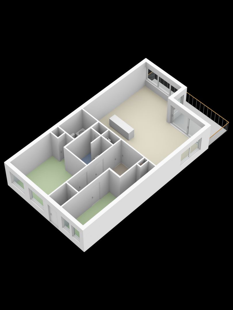 Parallel Boulevard 230, Noordwijk plattegrond-2
