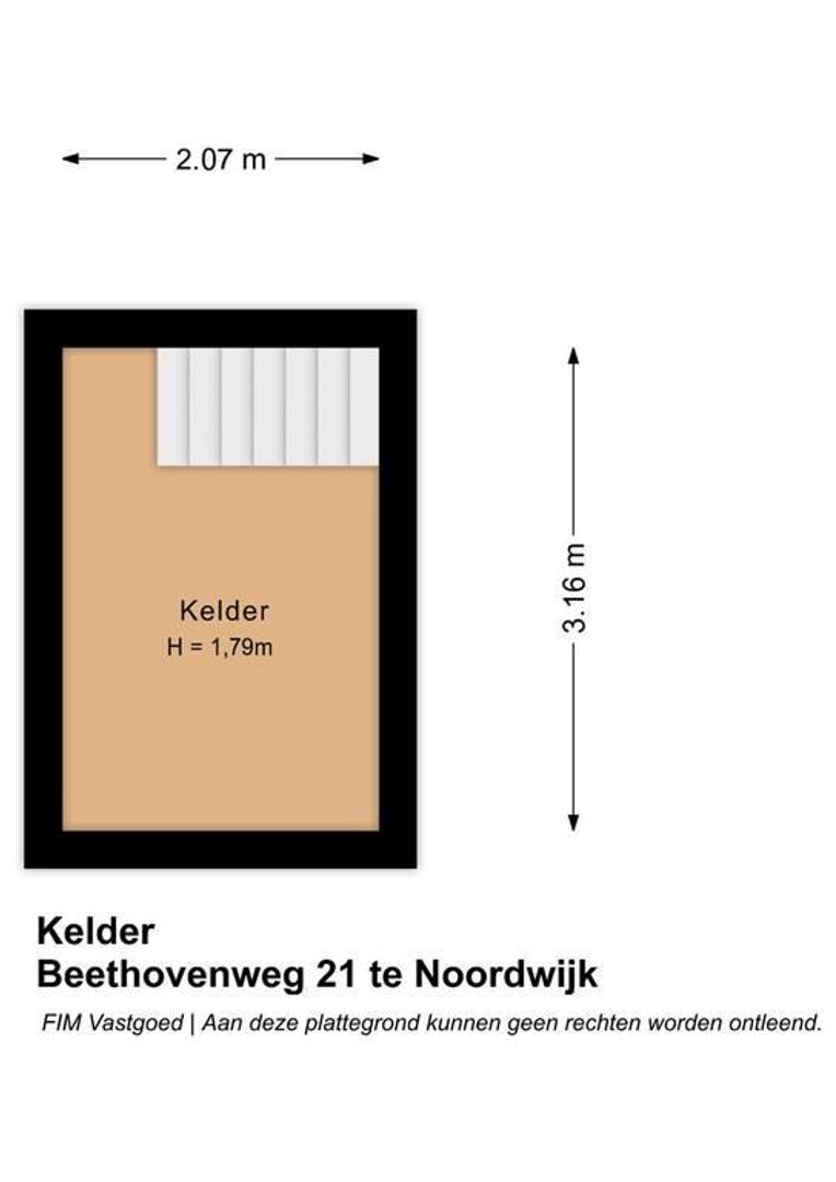Beethovenweg 21, Noordwijk plattegrond-5