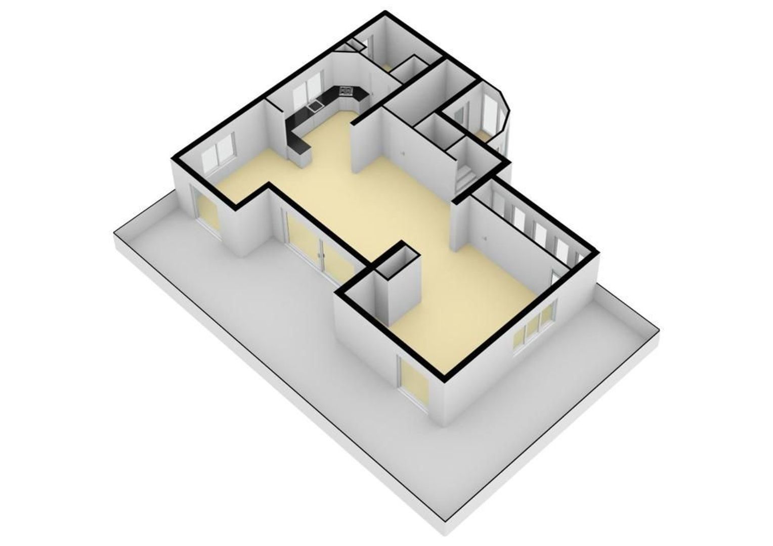 Beethovenweg 21, Noordwijk plattegrond-8