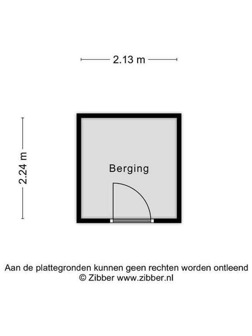 Kerkstraat 53 F, Noordwijk plattegrond-1