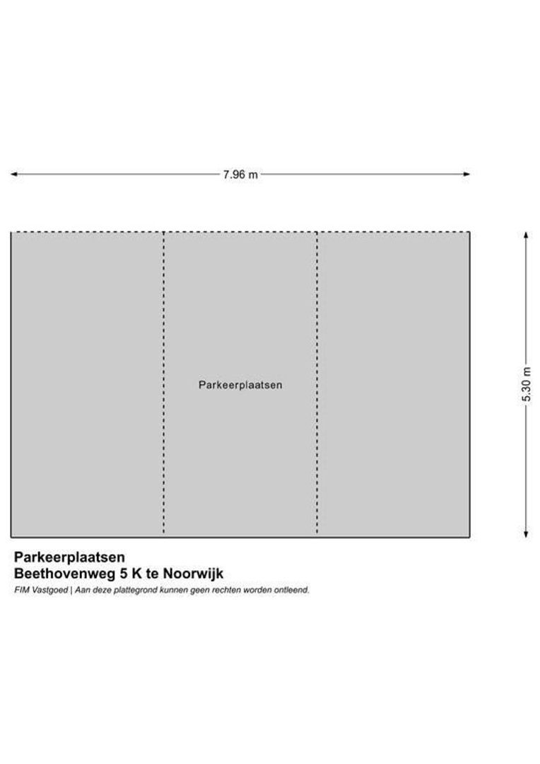 Beethovenweg 5 K, Noordwijk plattegrond-2