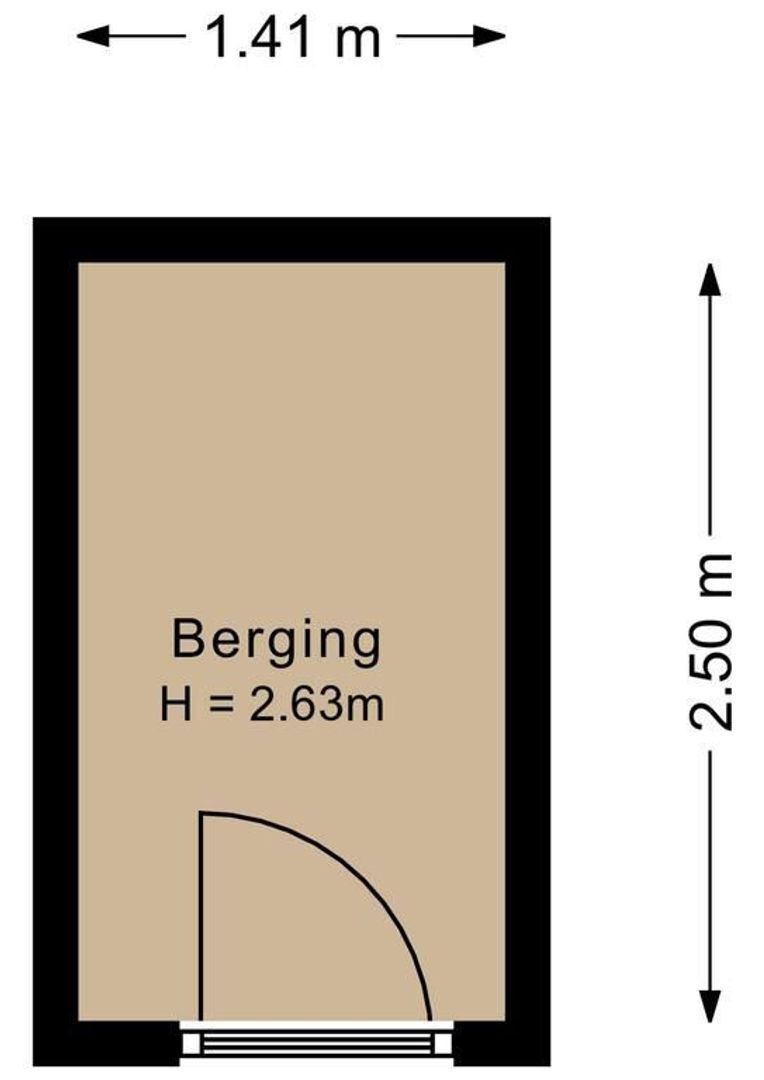 Duinroos 58, Noordwijk plattegrond-1