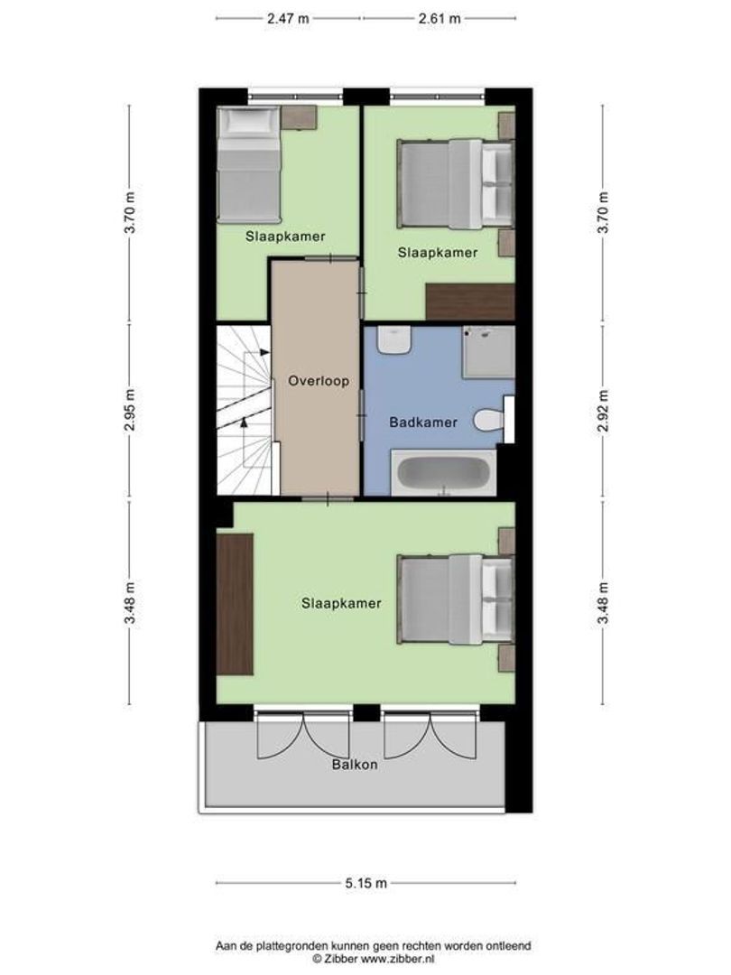 Nieuwe Voorstraat 7, Noordwijk plattegrond-2