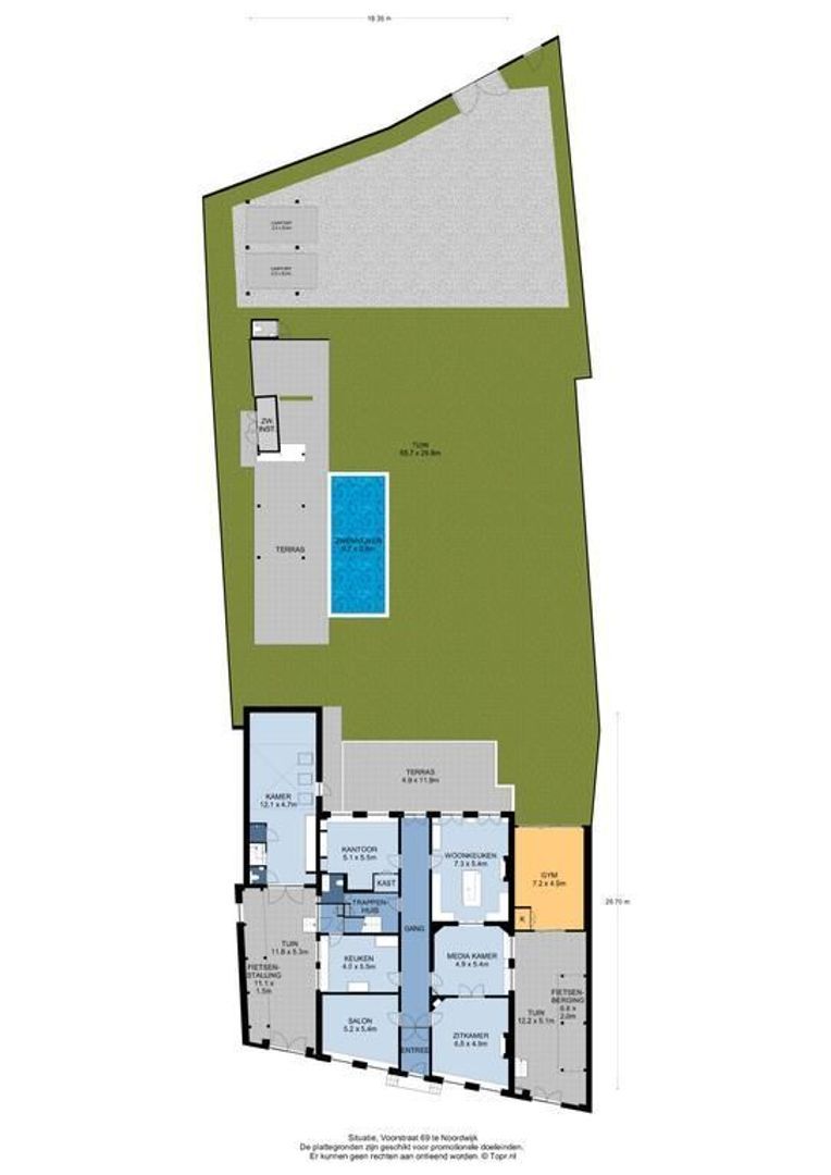 Voorstraat 69 71 *, Noordwijk plattegrond-6