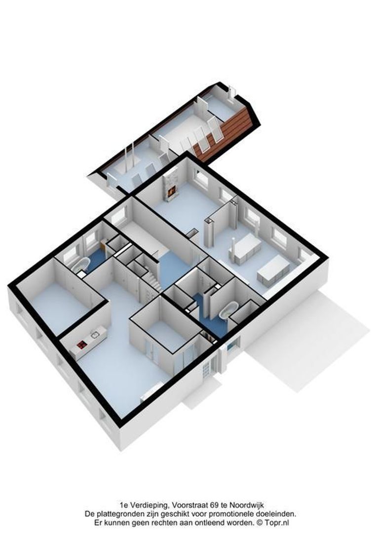 Voorstraat 69 71 *, Noordwijk plattegrond-8