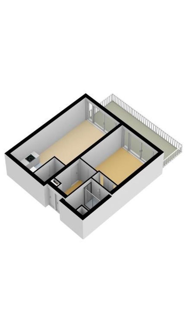 Duinroos 34, Noordwijk plattegrond-2