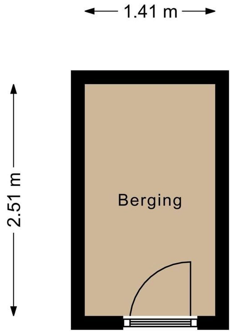 Duinroos 34, Noordwijk plattegrond-1