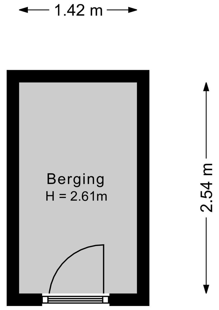 Duinroos 50, Noordwijk plattegrond-1