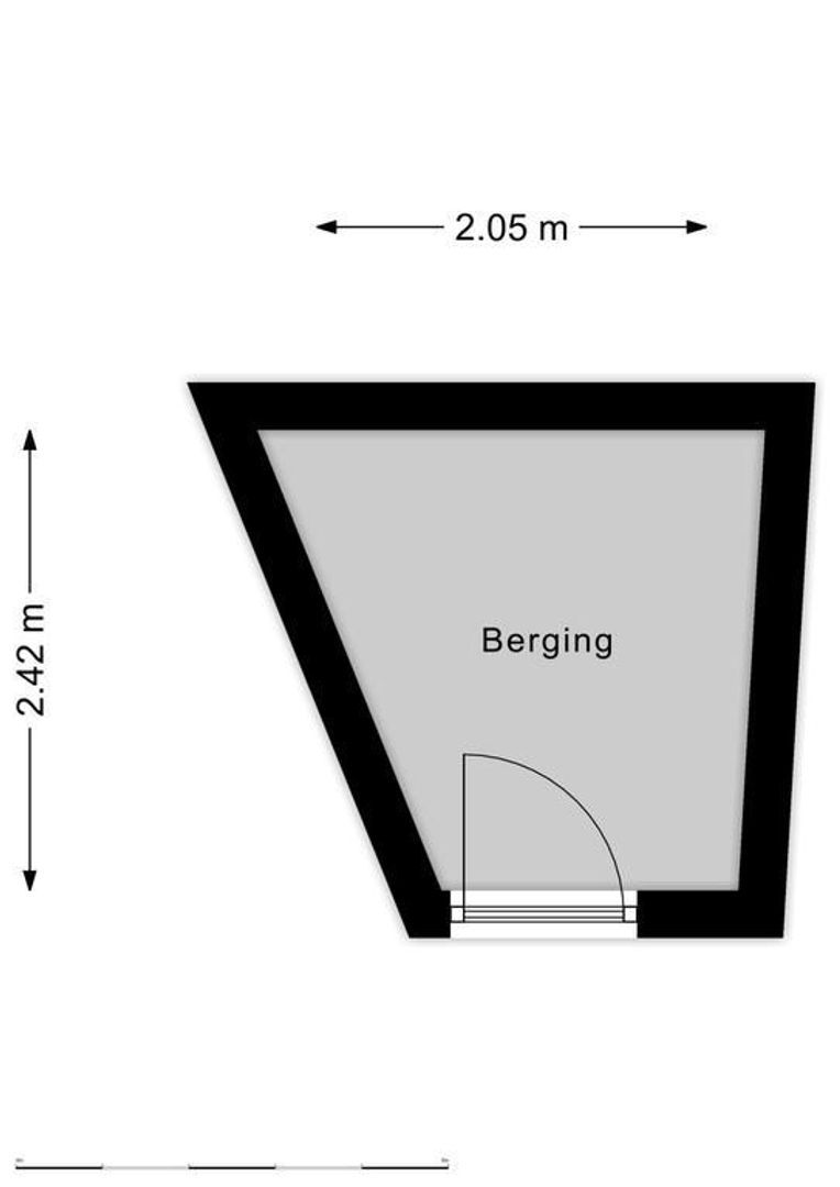 Zandbank 41, Noordwijk plattegrond-1