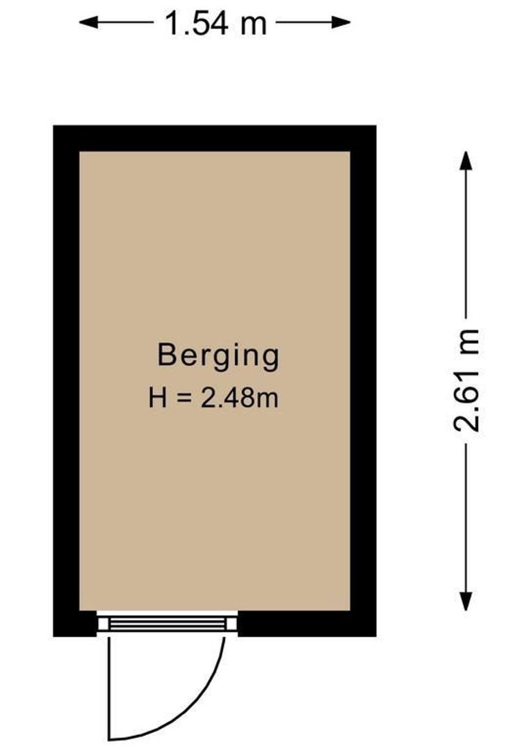 Hoofdstraat 7 I, Noordwijk plattegrond-2