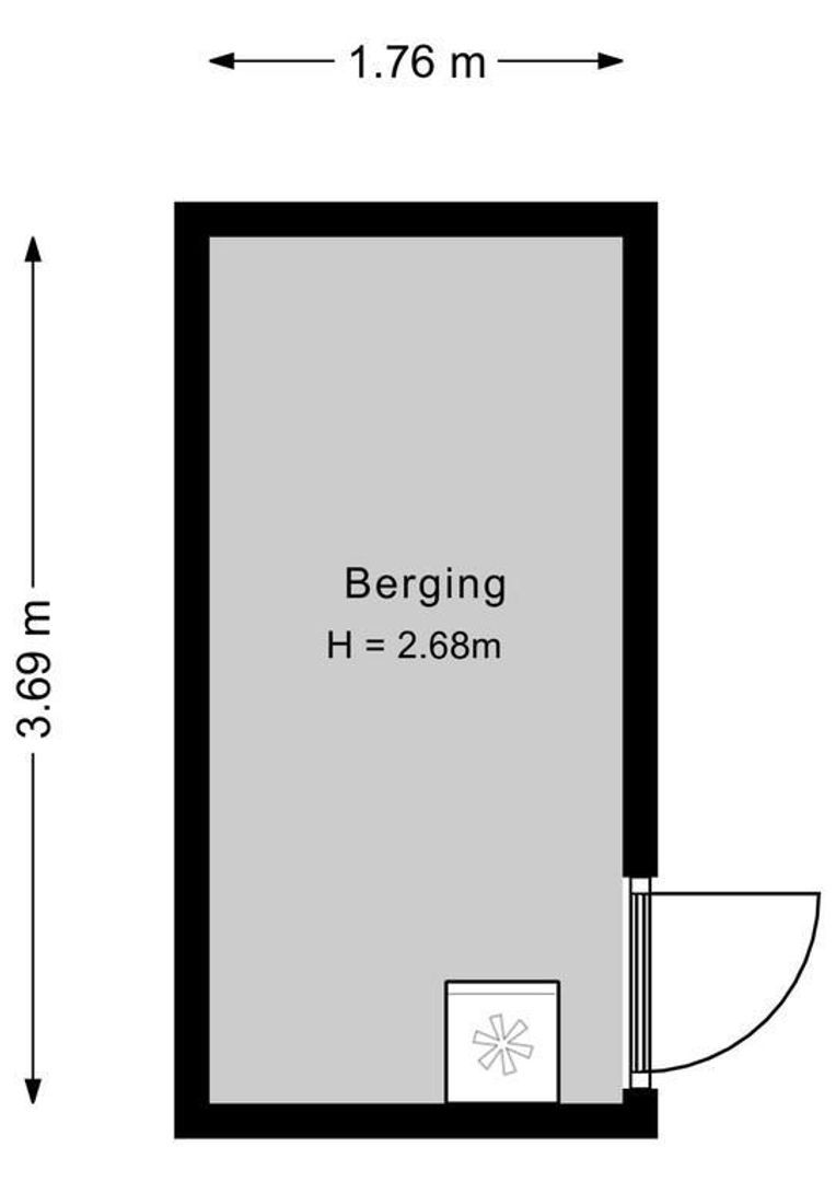 Residence Rembrandt 63, Noordwijk plattegrond-2