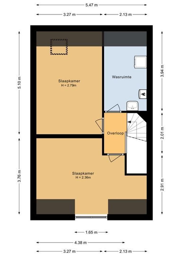 Binnenhof 33, Noordwijk plattegrond-3