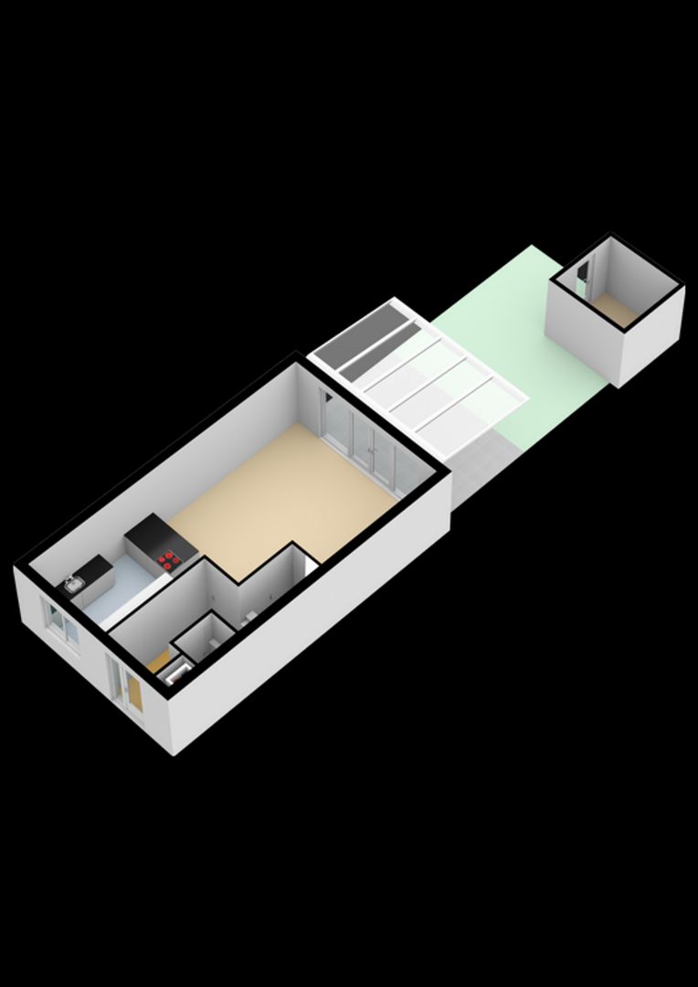 Binnenhof 33, Noordwijk plattegrond-4
