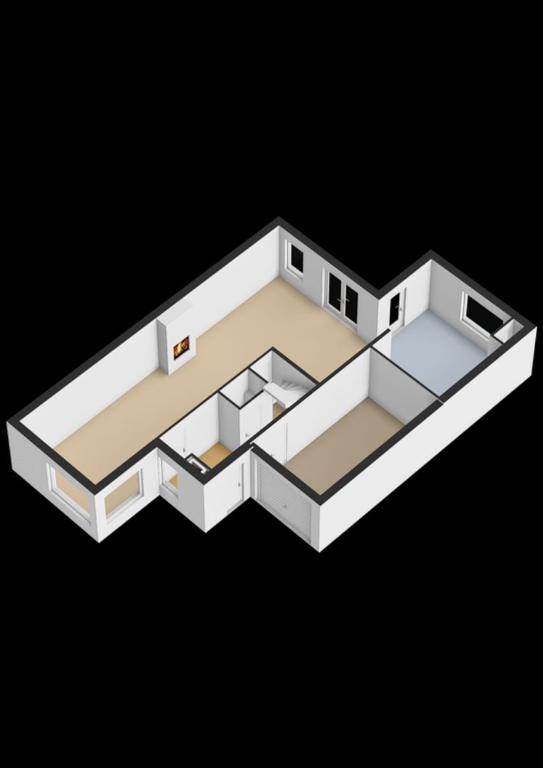 Het Laantje 7, Noordwijk plattegrond-5