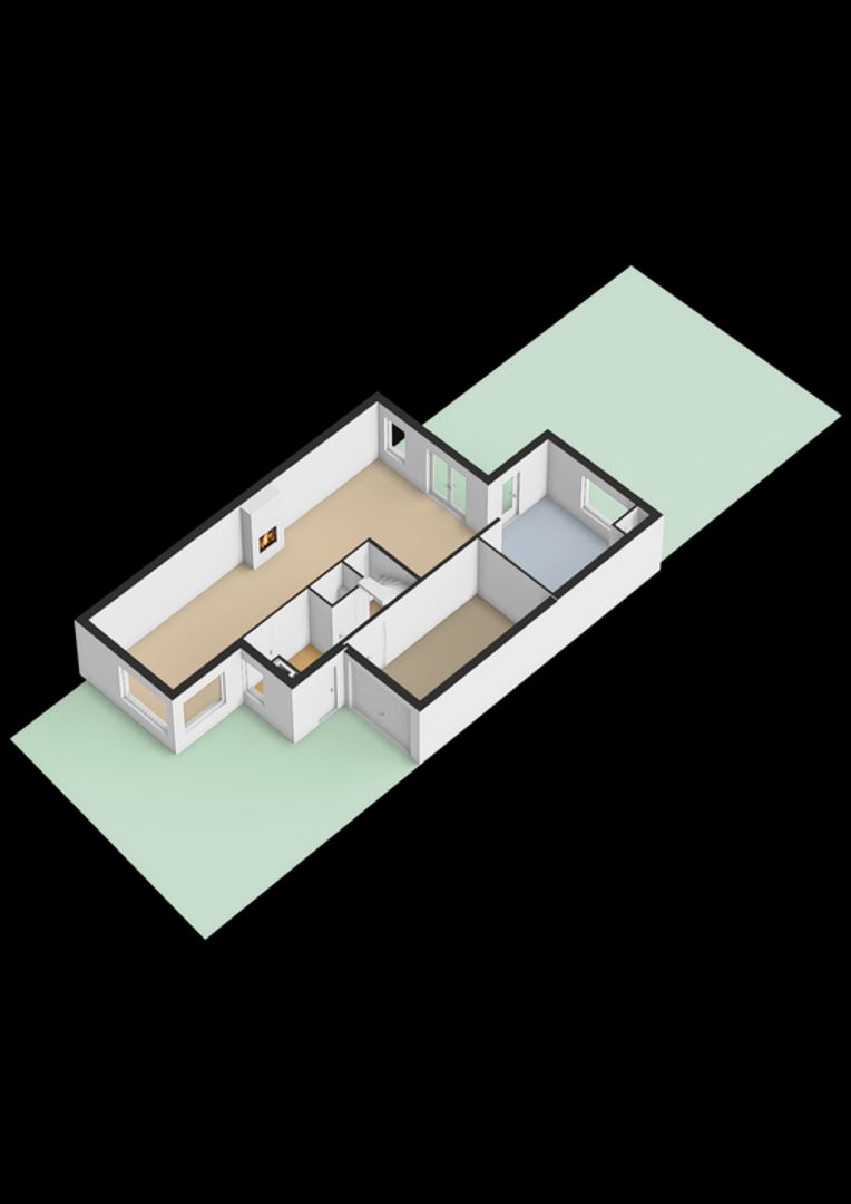 Het Laantje 7, Noordwijk plattegrond-4