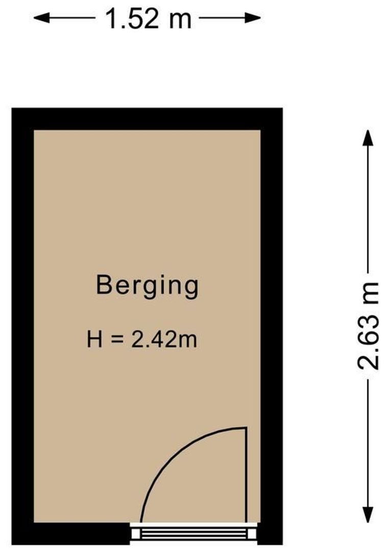 An van Gilsehof 7, Noordwijk plattegrond-1
