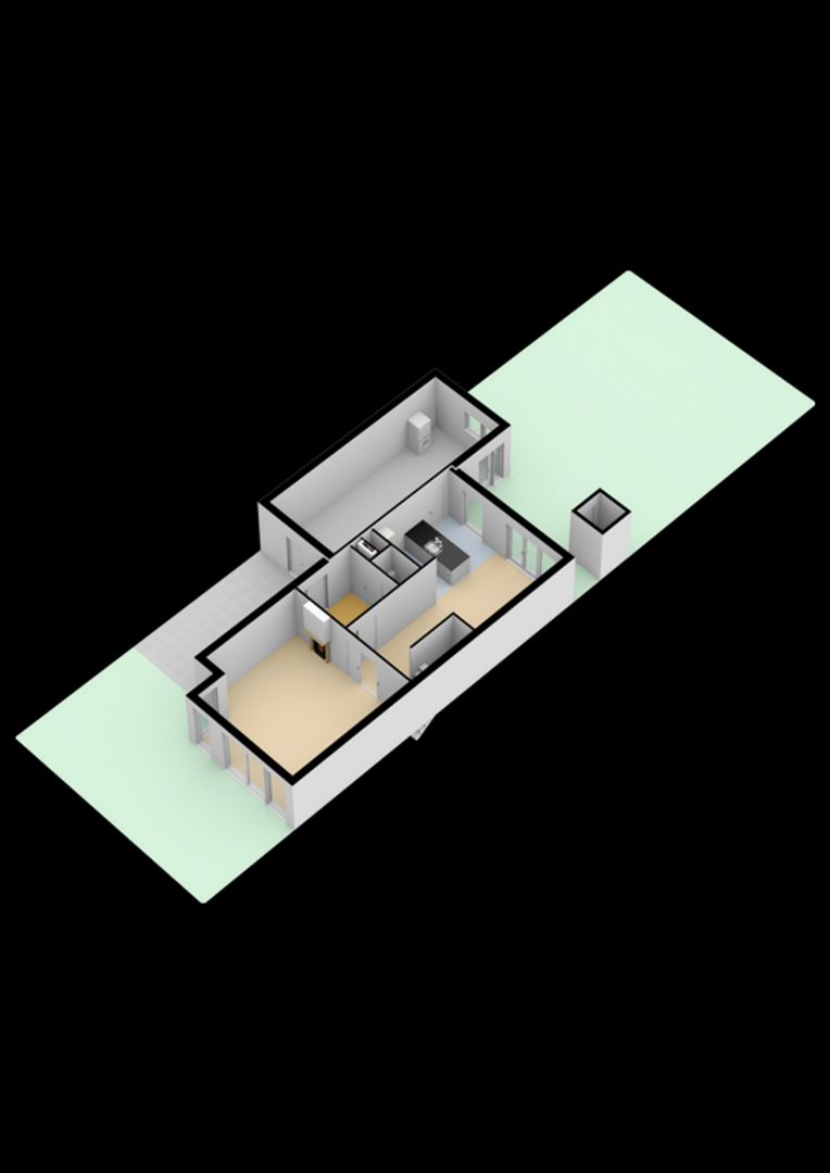 Ambachtsgeest 44, Noordwijk plattegrond-5