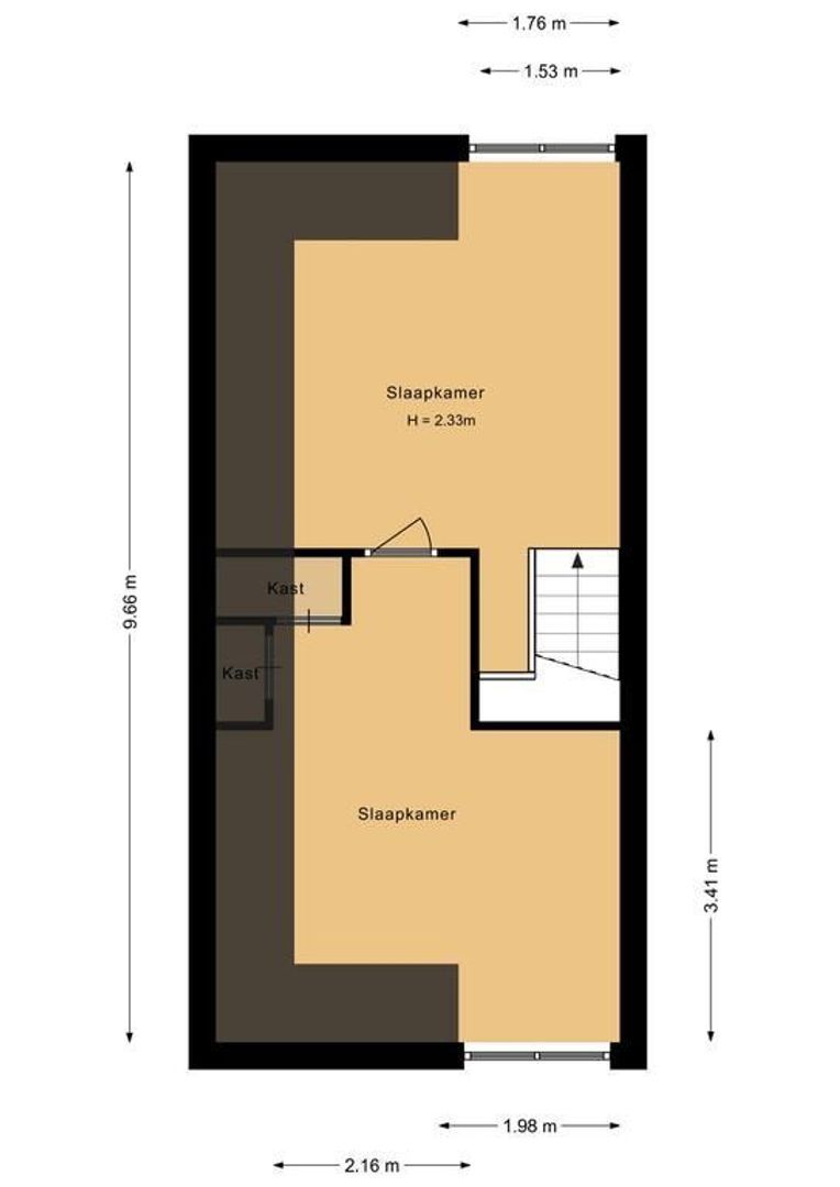 Ambachtsgeest 44, Noordwijk plattegrond-3