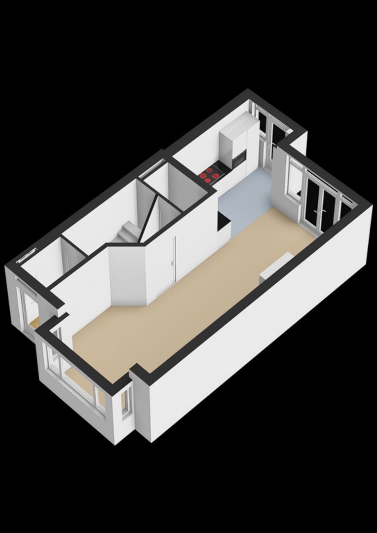 Quarles van Uffordstraat 49, Noordwijk plattegrond-5