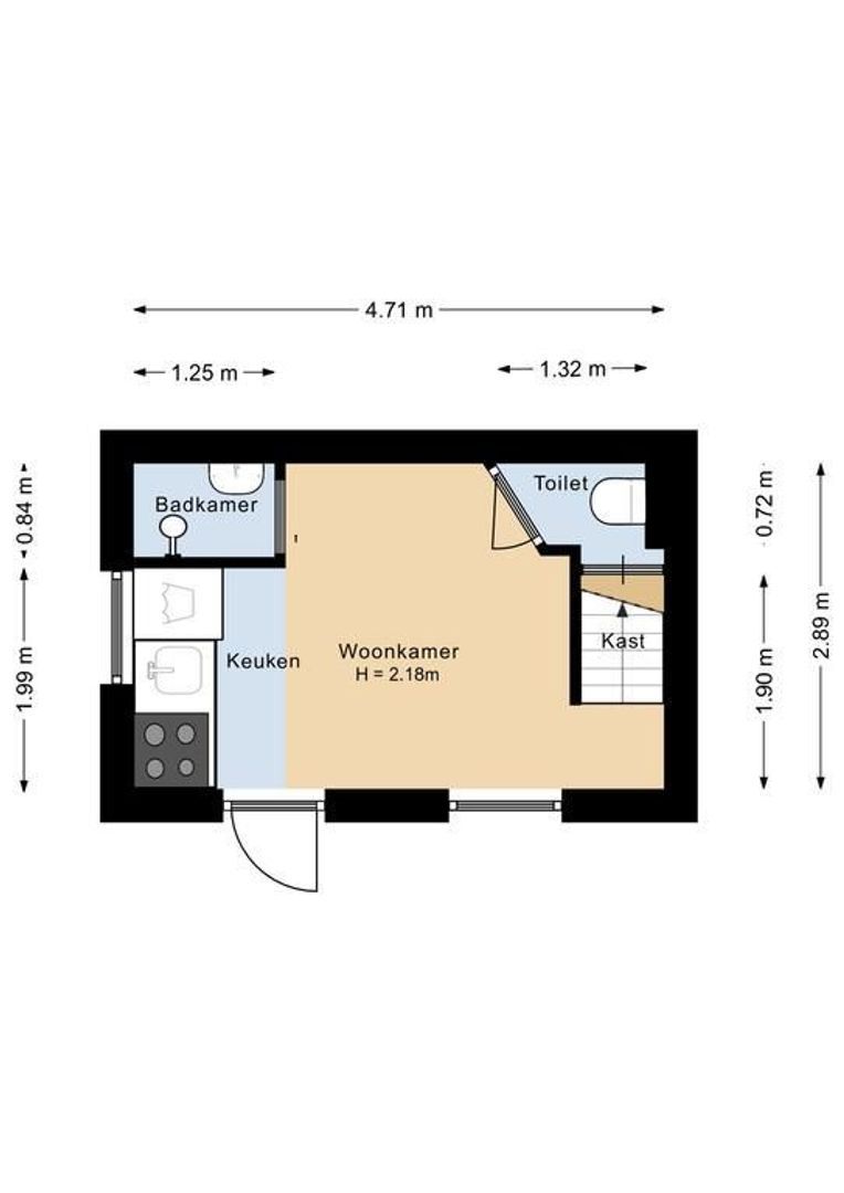 Quarles van Uffordstraat 49, Noordwijk plattegrond-8