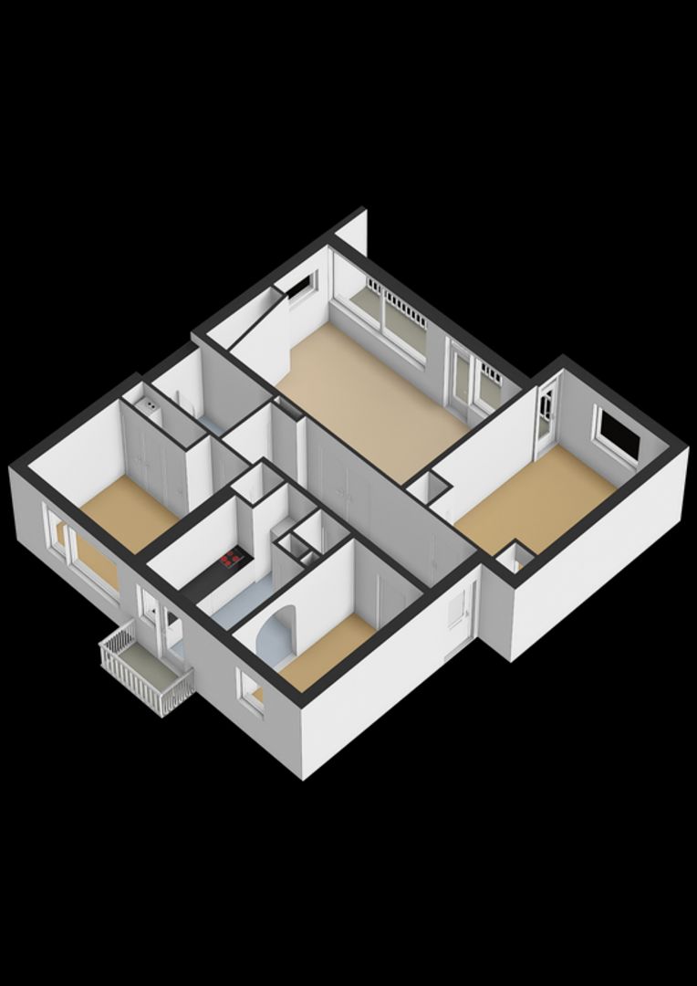 Beeklaan 90, Noordwijk plattegrond-2