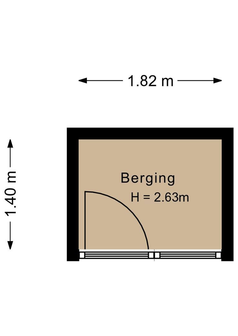 Residence Rembrandt 15, Noordwijk plattegrond-1