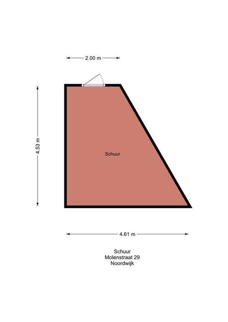 Molenstraat 29, Noordwijk plattegrond-2