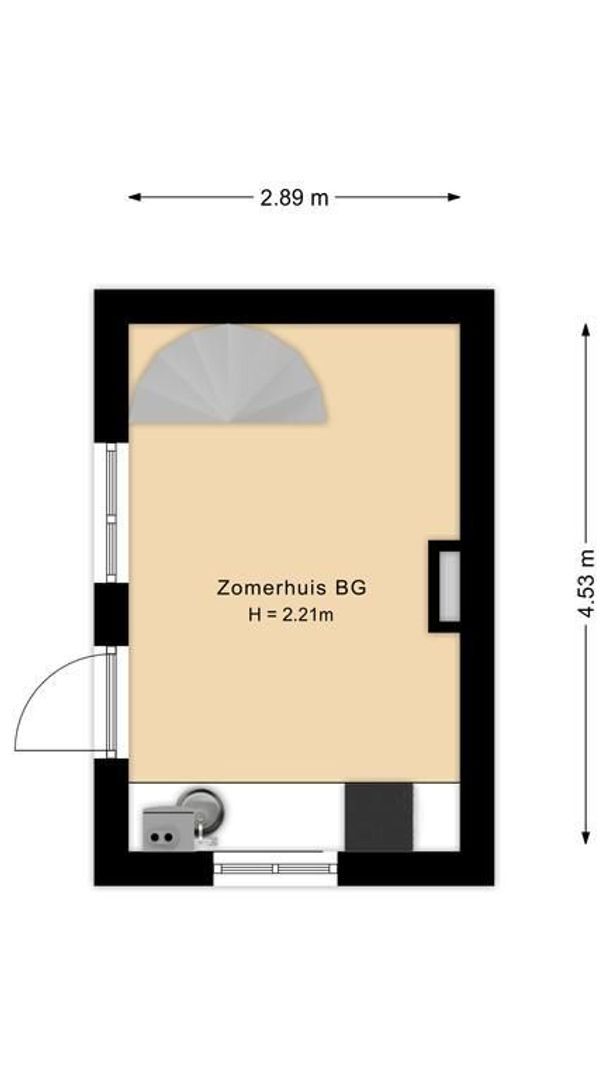 Quarles van Uffordstraat 43, Noordwijk plattegrond-6