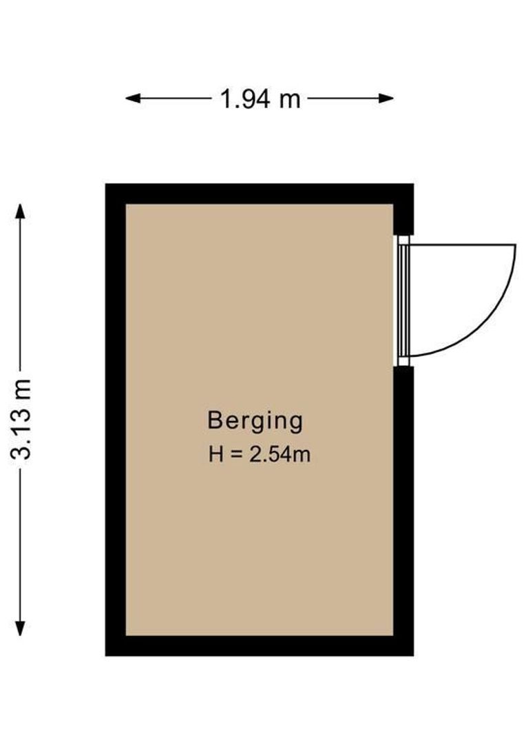 Tamarijnslaantje 9, Noordwijk plattegrond-1