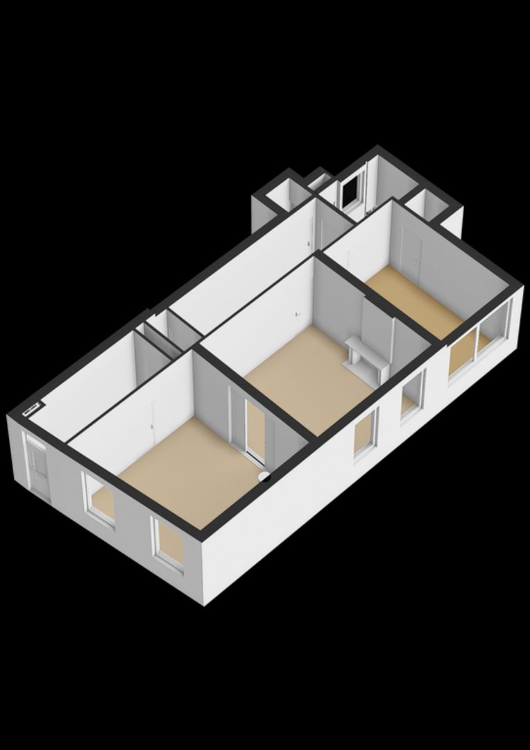Voorstraat 116, Noordwijk plattegrond-2
