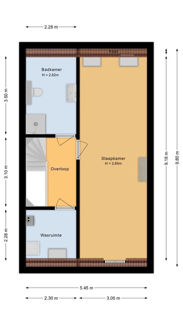Sint Bavotuin 17, Noordwijkerhout plattegrond-3
