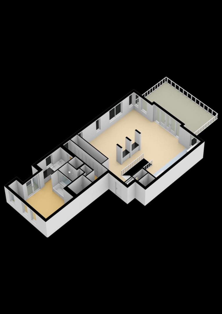 Rembrandtweg 9, Noordwijk plattegrond-3